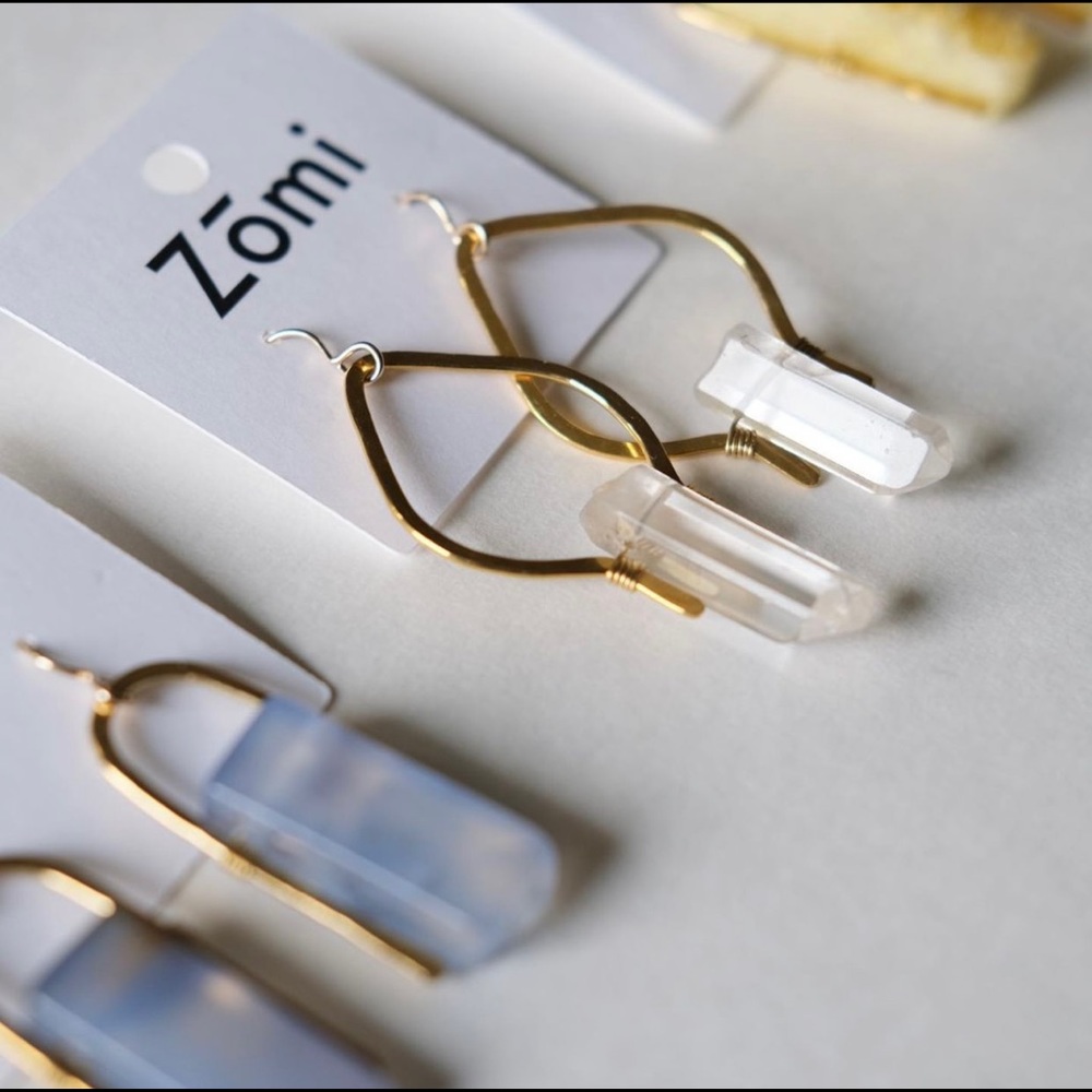 Zōmi Women's Earrings, Handmade